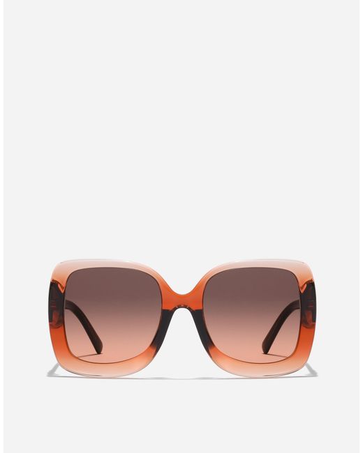 Dolce & Gabbana Pink Maiolica Arancione Sunglasses