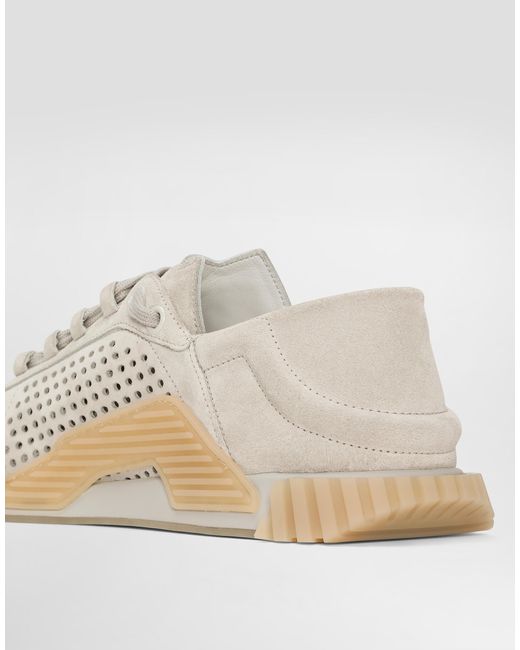 Sneaker Ns1 Slip-On di Dolce & Gabbana in Natural da Uomo