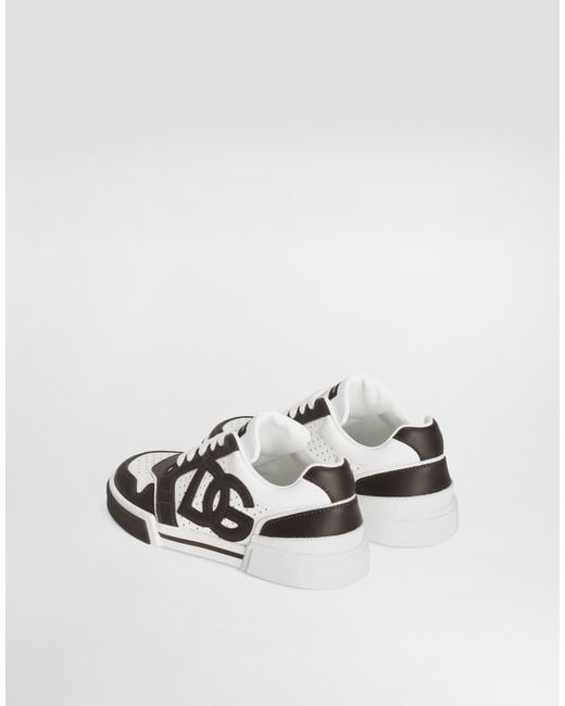 Dolce & Gabbana White New Roma Sneakers for men