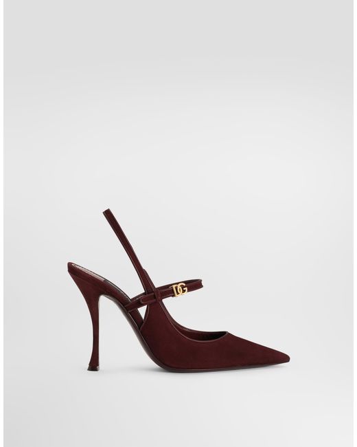 Dolce & Gabbana Red Slingback