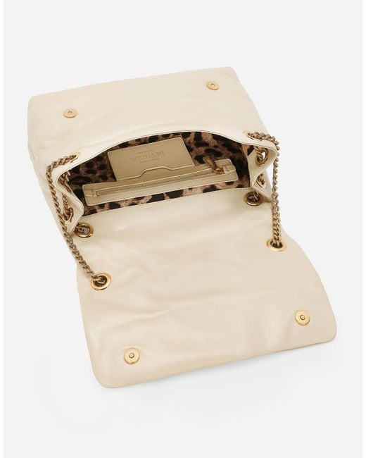 Bolso Devotion Soft mediano Dolce & Gabbana de color Natural