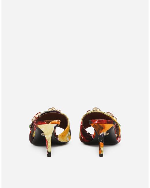 Dolce & Gabbana ミュール ブロケード Multicolor
