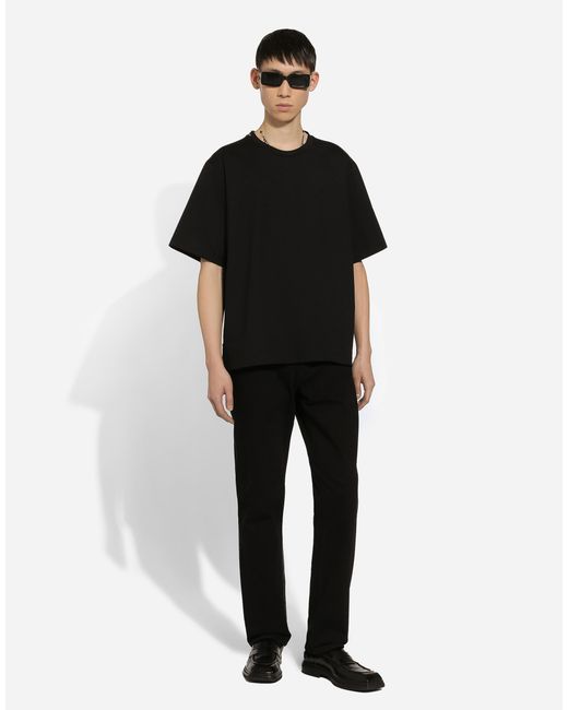 Dolce & Gabbana Black Classic Denim Jeans for men