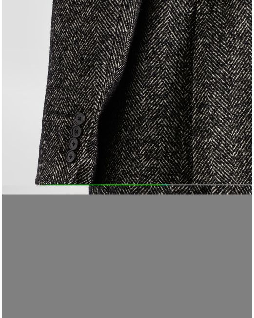 Dolce & Gabbana Gray Double-Breasted Jacket for men