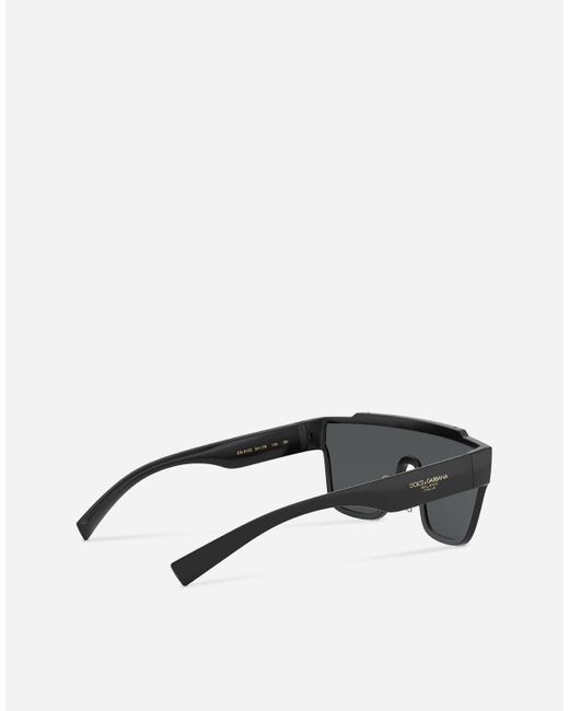 Dolce Gabbana Viale Piave 2.0 Sunglasses in Black for Men Lyst