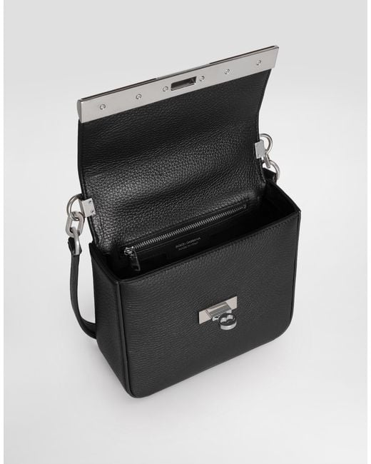 Dolce & Gabbana White Deerskin Bag for men
