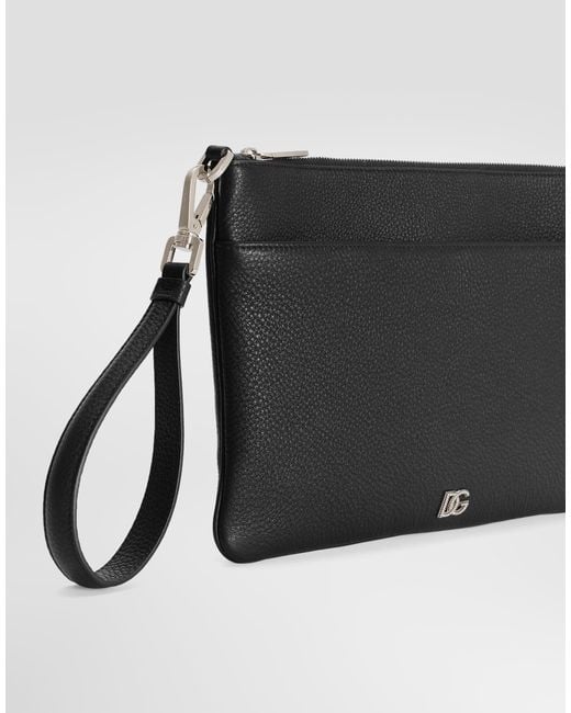 Dolce & Gabbana Gray Necessaire for men