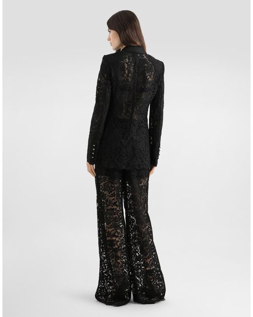 Dolce & Gabbana Black Double-Breasted Jacket