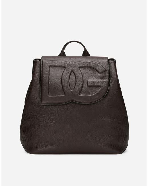 Dolce & Gabbana Rucksack Aus Hirschleder in Black für Herren