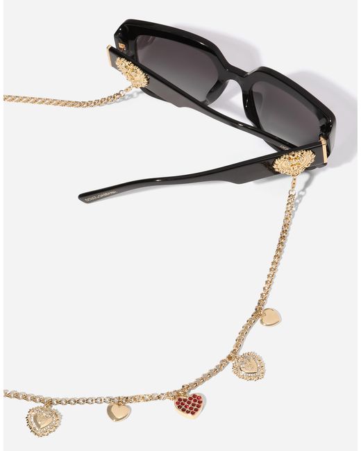 Dolce & Gabbana Black Devotion Sunglasses