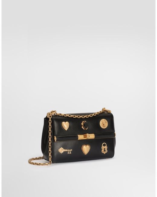 Dolce & Gabbana Black Marlene City Mini Bag