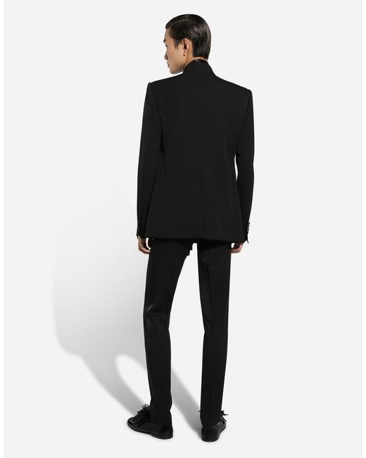 Giacca Monopetto di Dolce & Gabbana in Black da Uomo