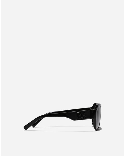メンズ Dolce & Gabbana Dg Crossed Sunglasses Black