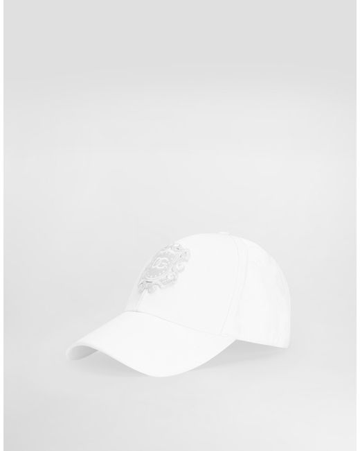 Cappello Baseball di Dolce & Gabbana in White da Uomo