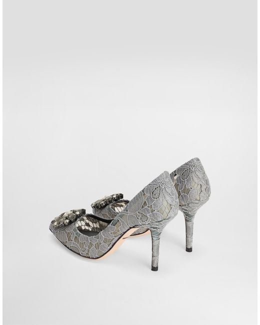 Dolce & Gabbana White Pump