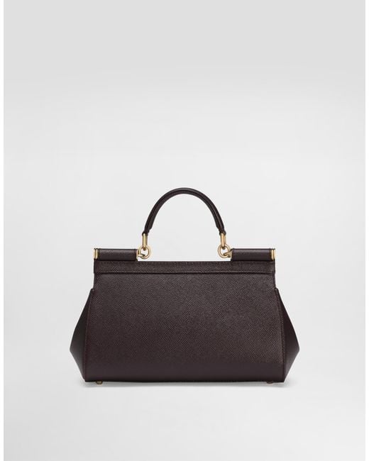 Dolce & Gabbana Sicily ミディアム ハンドバッグ Black