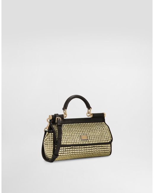 Borsa A Mano Sicily Piccola di Dolce & Gabbana in Multicolor