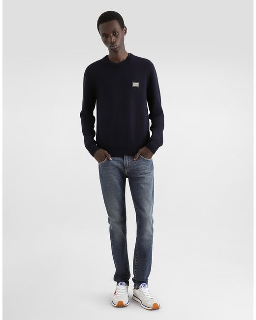 Dolce & Gabbana Pantalone in Blue für Herren