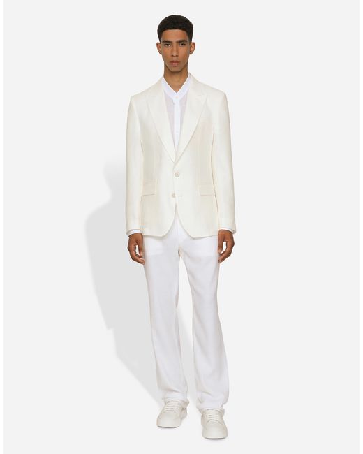 Dolce & Gabbana White Giacca for men