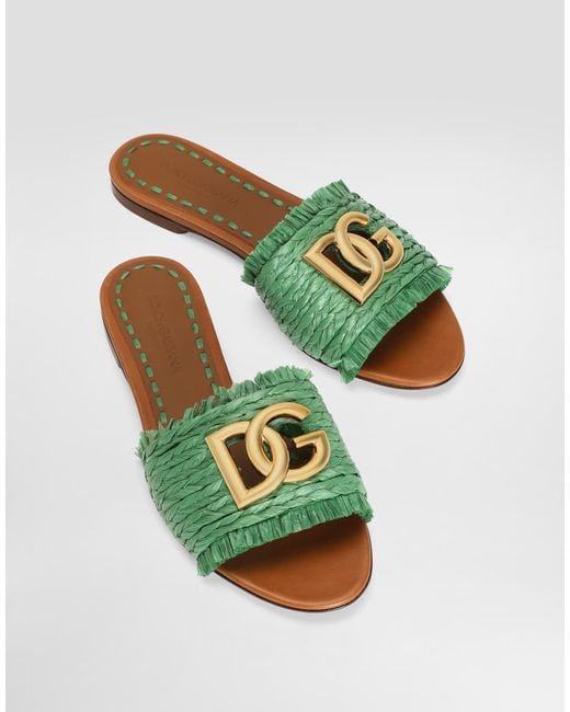 Dolce & Gabbana Green Ciabatta