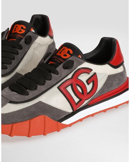Dolce & Gabbana Multicolor Sports Shoes With Logo for men
