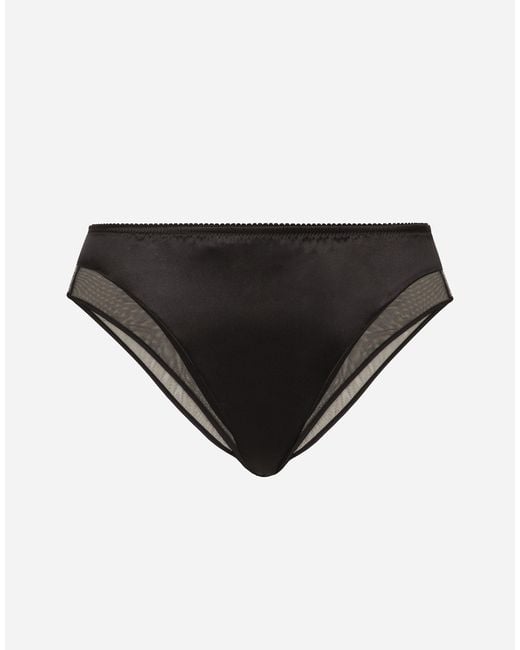 Dolce & Gabbana Black Slip