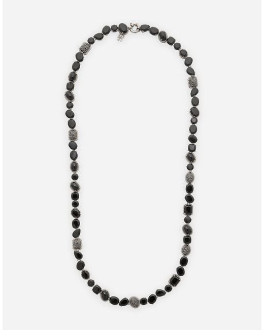 Dolce & Gabbana アンナ ソトワール 18Kホワイトゴールド&ブラックスピネル White