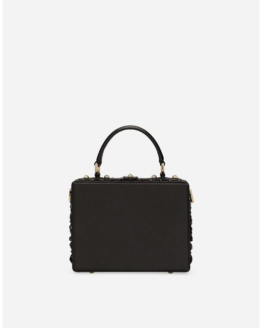 Dolce & Gabbana Black Henkeltasche Dolce Box