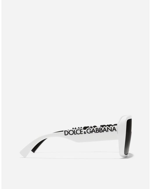 Dolce & Gabbana Gray Dg Logo Sunglasses