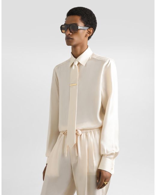 Dolce & Gabbana Natural Martini Shirt for men