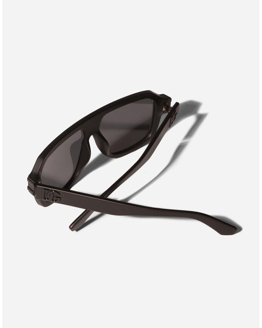 メンズ Dolce & Gabbana Dg Griffe Sunglasses Black