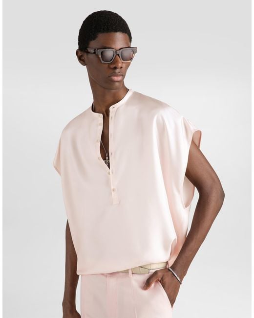Dolce & Gabbana White Camicia for men