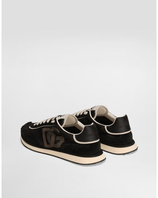 Sneaker Dg Cushion di Dolce & Gabbana in Black da Uomo