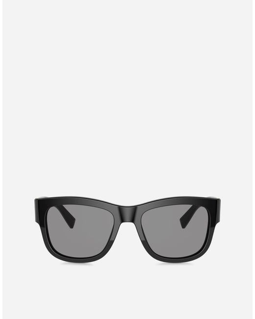 Dolce & Gabbana Gray Gros Grain Sunglasses for men