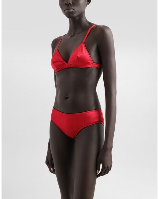 Slip di Dolce & Gabbana in Red