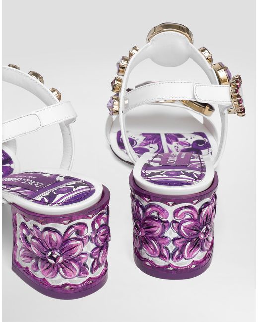 Dolce & Gabbana Multicolor Sandalo