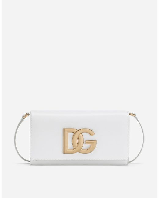 Dolce & Gabbana 3.5 クラッチ カーフスキン Natural