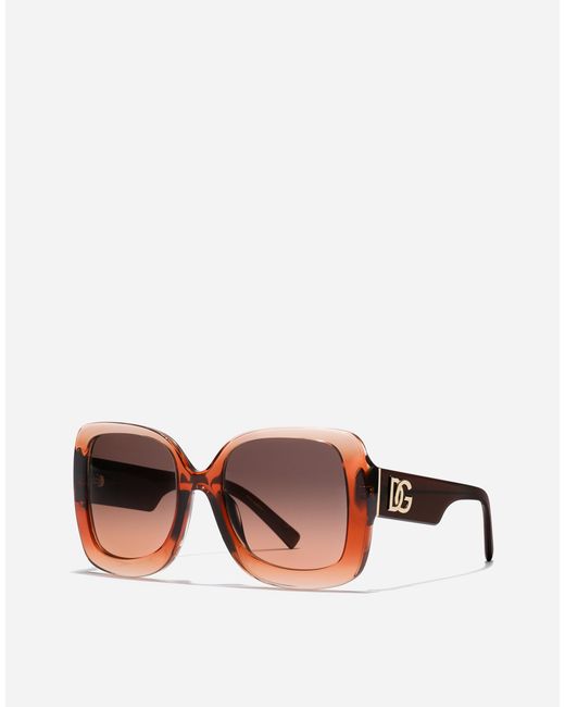 Dolce & Gabbana Pink Maiolica Arancione Sunglasses