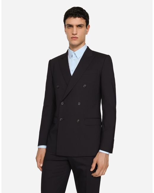 Dolce & Gabbana Black Abito 2 Pezzi for men