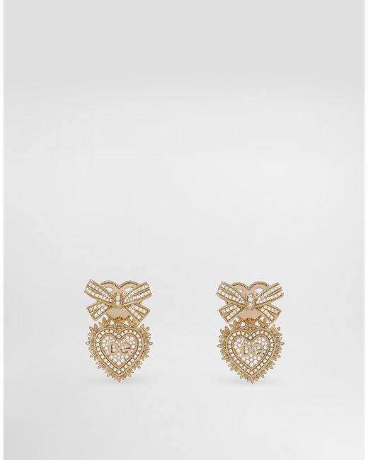 Dolce & Gabbana Natural Devotion Earrings