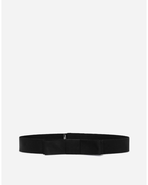 Dolce & Gabbana ベルト サテンリボン White