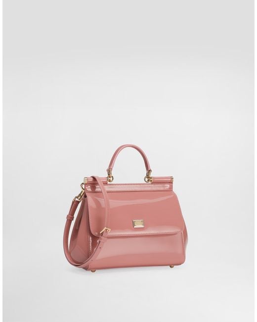 Dolce & Gabbana Pink Medium Sicily Handbag