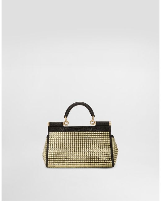 Borsa A Mano Sicily Piccola di Dolce & Gabbana in Multicolor