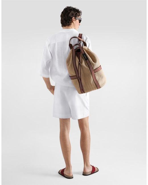 Dolce & Gabbana White Pantalone for men