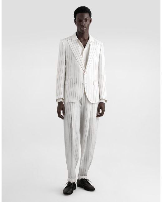 Dolce & Gabbana White Dolce & Gabbana Jackets for men