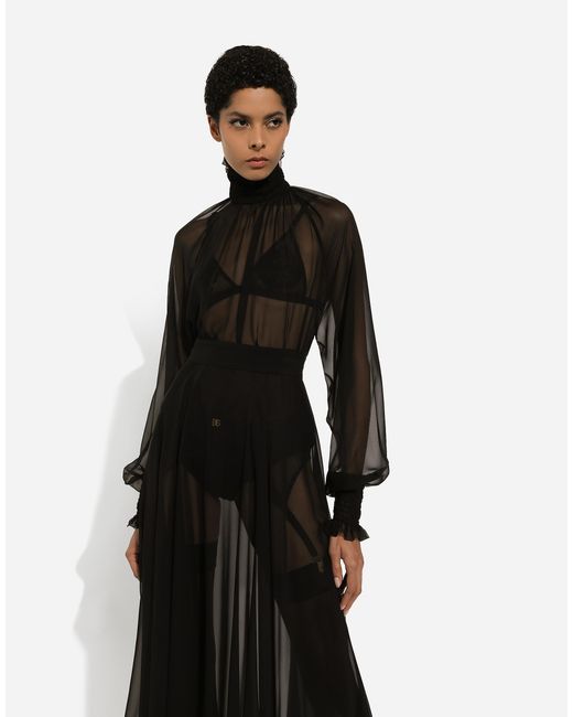 Dolce & Gabbana Black Blouse
