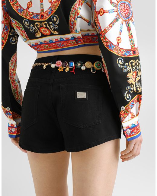 Dolce & Gabbana Black Shorts