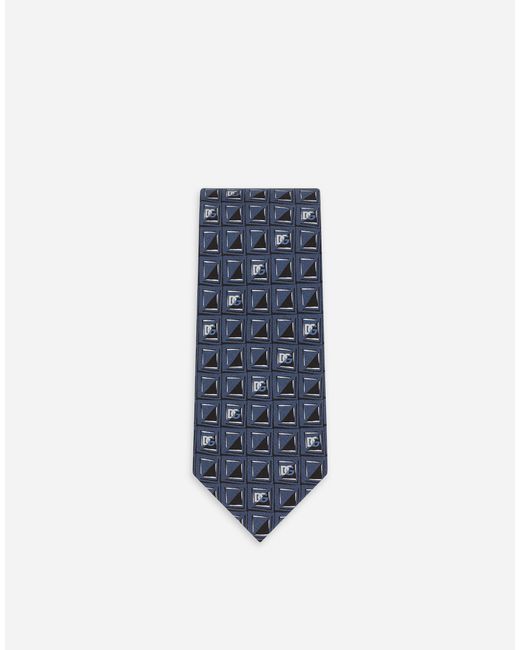 Cravatta di Dolce & Gabbana in Blue da Uomo