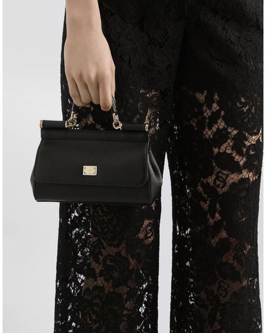 Dolce & Gabbana Black Borsa A Mano