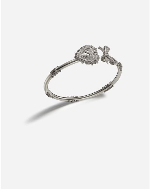 Dolce & Gabbana White Devotion Bracelet 18-Carat And Diamonds